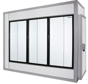 холодильная камера КХН-6,61 со стеклянным фронтом
