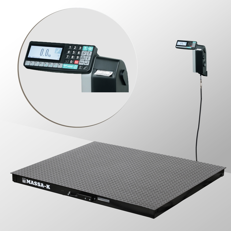 весы платформенные с печатью этикеток 4D-PМ-3-3000-RL