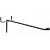 Крючок одинарный хромированный SHOLS, 400 мм / диаметр 8,0 мм / шаг 30 мм